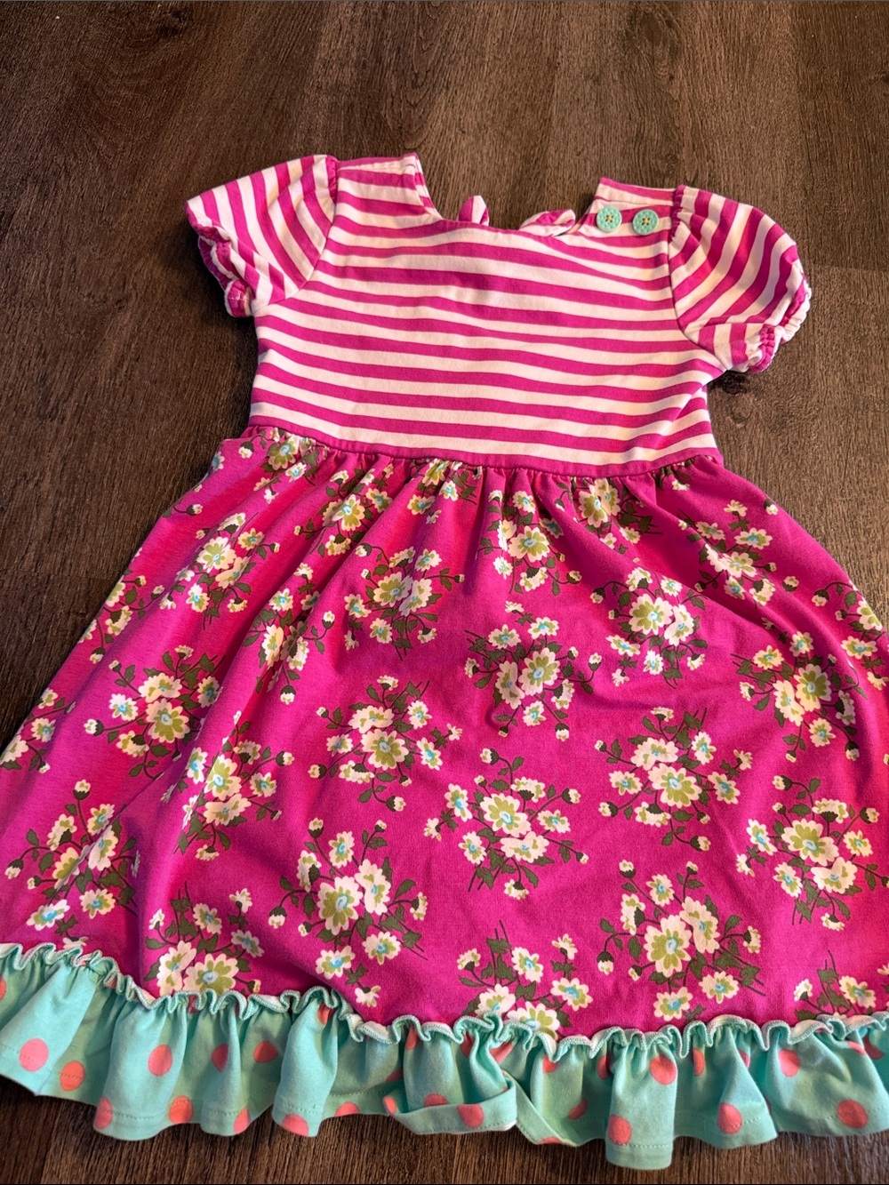 Matilda Jane Call You Sweetheart Dress 6 like new